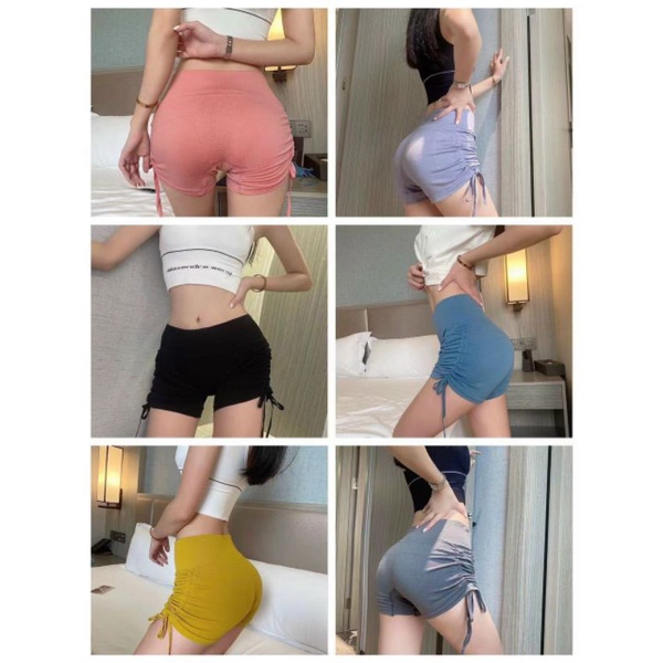 Quần tập đùi dây rút