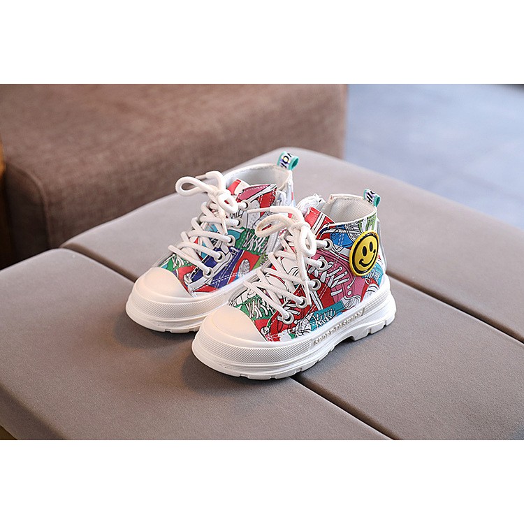 Giày bốt cho bé gái hàng Quảng Châu cao cấp, chất bao xịn, dễ mang cho bé RS215