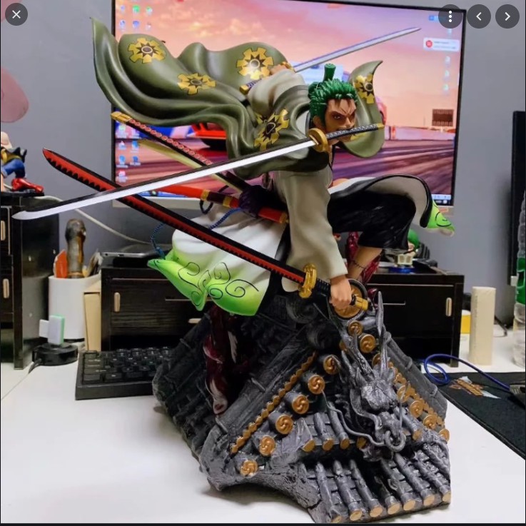 Mô hình Zoro wanno tam kiêm One piece 1/16 50cm chất lượng cao