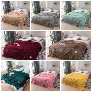 Chăn Nhung tăm loại 1 dày dặn Ghome 2m x 2m3