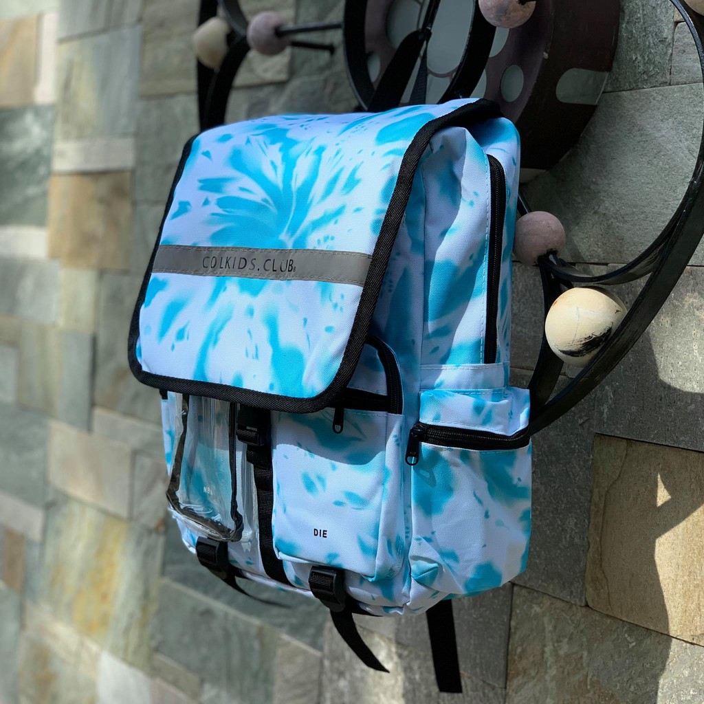BALO COLKIDS SS3 TIE DYE MÀU XANH LOANG MÀU  HOTTREND - GIN STORE