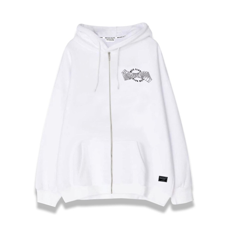 Áo Khoác MOM SAYS I'M COOL-Hoodie Zip -Local Brand Unisex- STONE