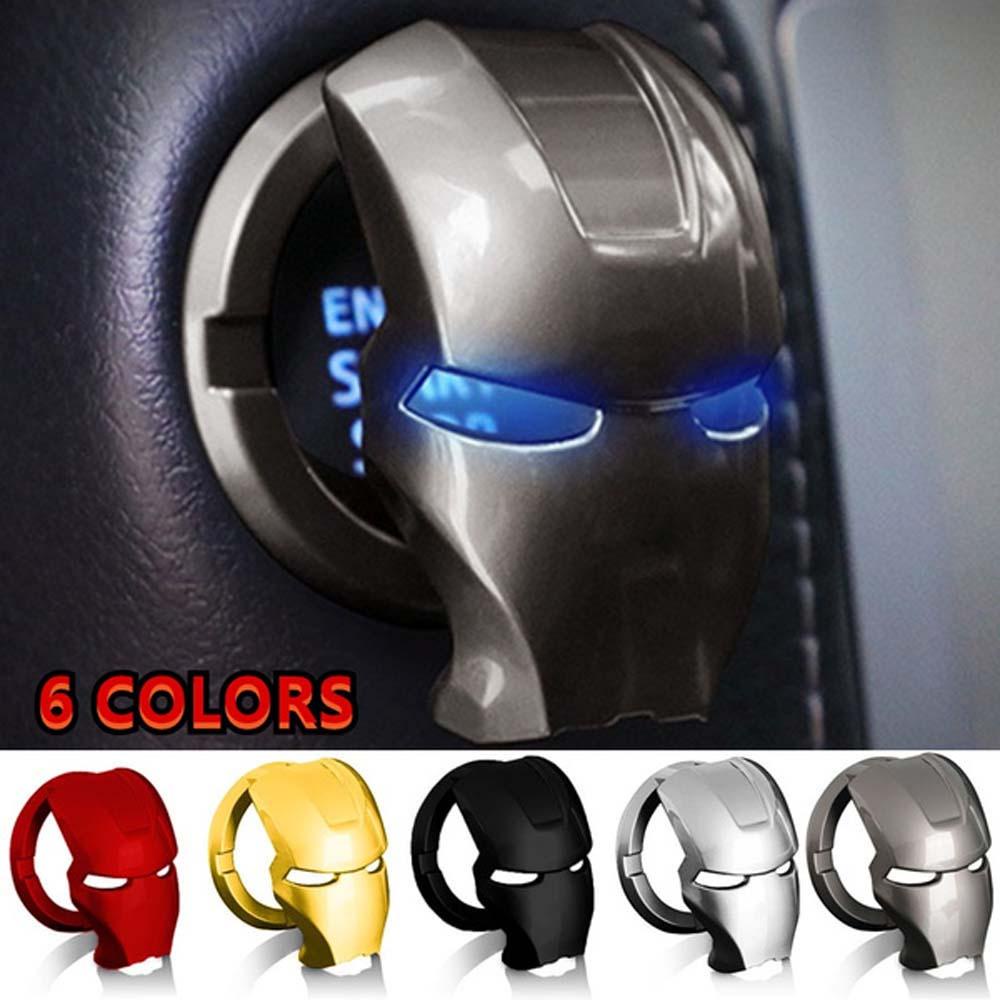 Vòng Trang Trí Nút Khởi Động Xe Hơi Chống Trầy Xước Họa Tiết 3D