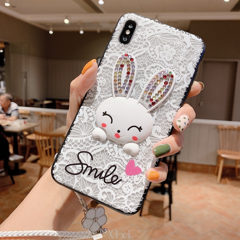 Ốp lưng nhựa cứng In Hình Thỏ Đáng Yêu Cho Samsung Galaxy Note 20 Ultra Note 10 Lite Note 10 + 9 8 M31 M21 M11 M30 M20 M10 A6 Plus 2018 J4 + J6 + | BigBuy360 - bigbuy360.vn