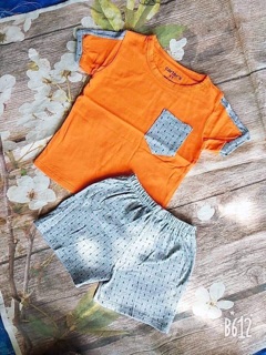Set 3 bộ cộc tay bé trai