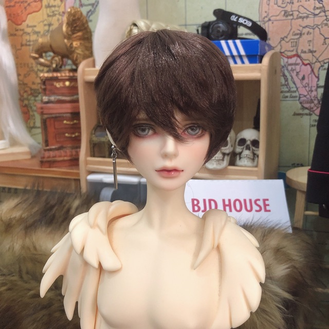 Tóc lụa loại cao cấp các màu cho búp bê bjd 1/3, 1/4, 1/6.
