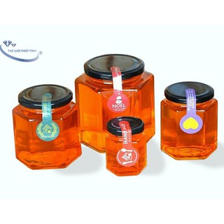 Hũ Thủy Tinh Đựng Thực Phẩm Lục Giác 750ml
