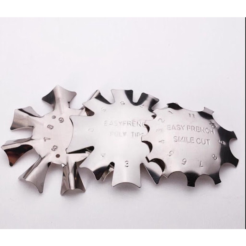 khuôn cắt bột- miếng inox cắt bột nail
