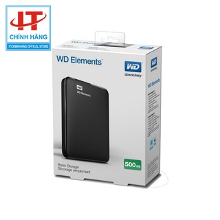 Ổ cứng di động lưu trữ gắn ngoài 500GB WD Elements - Ánh Minh Cường.