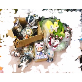 có sẵn xã kho gấu bông thú bông doll 20cm identity