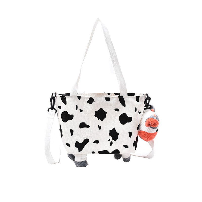 túi hàn quốc Bags women canvas bag messenger shoulder cartoon style student casual