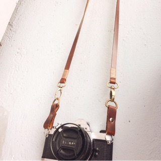 Dây đeo máy ảnh da bò HANDMADE