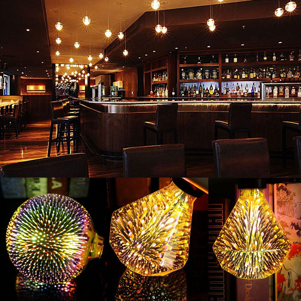 Đèn LED ZAIJIE24 3D 220V Hình Pháo Hoa Nhiều Màu Sắc