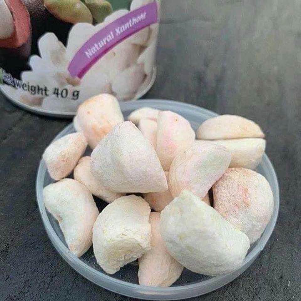 Măng cụt tách hạt sấy lạnh nguyên chất CGF Thái Lan 40g, đồ ăn vặt ngon rẻ Sài Gòn