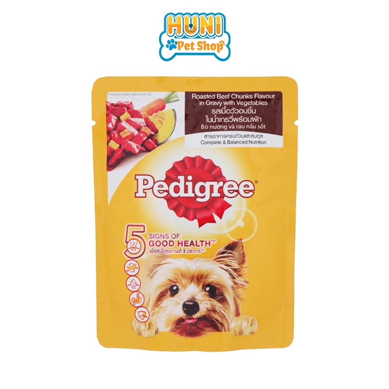 Pate cho chó, Pate Pedigree Sốt, gói 130g