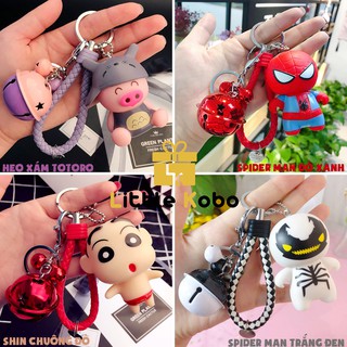 Móc Khóa Chuông Hoạt Hình Giá Rẻ Móc Khóa Hình Thú Dễ Thương