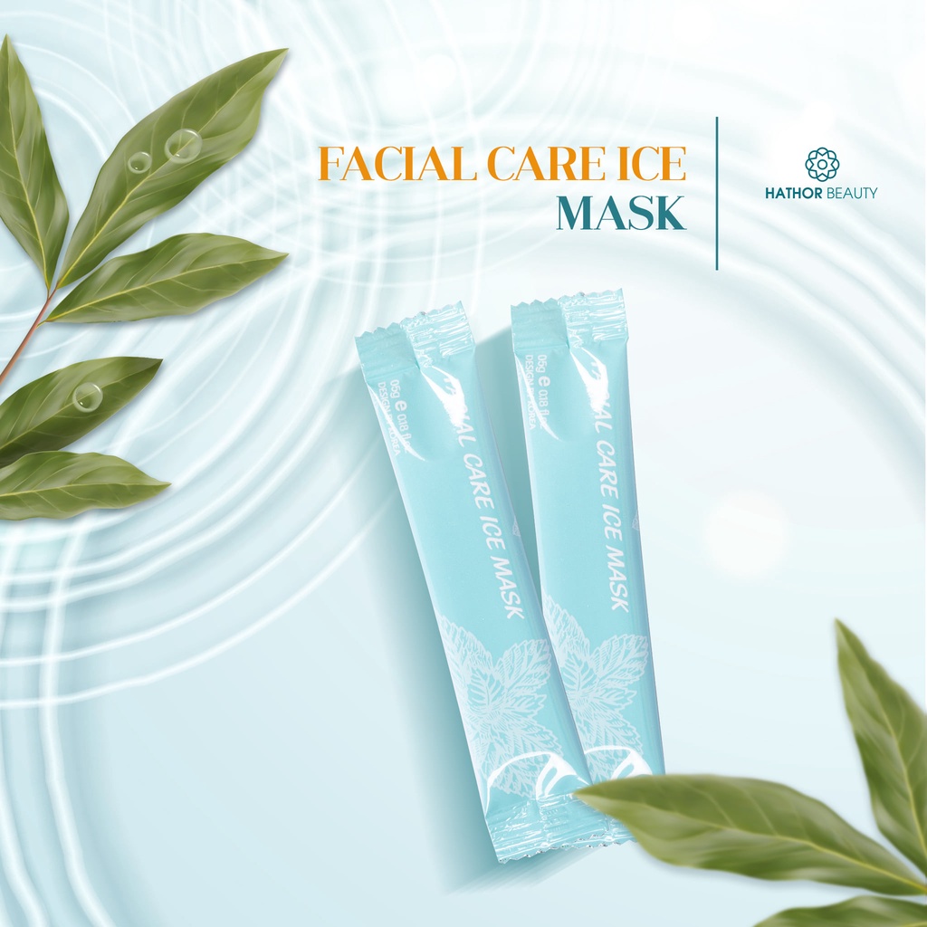 Mặt nạ dưỡng ẩm kiềm dầu Hathor Beauty dạng gel giúp mờ thâm sáng da giảm mụn hiệu quả chính hãng Hộp 20 gói/ 3g