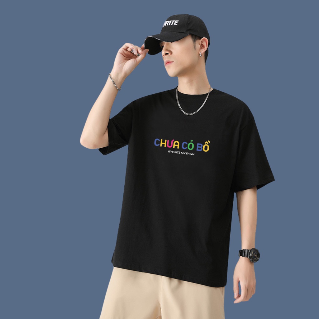 Áo thun nam nữ, áo đôi phom rộng mẫu mới đã có bồ, chưa có bồ chất vải 100% cotton mềm mịn thoáng mát