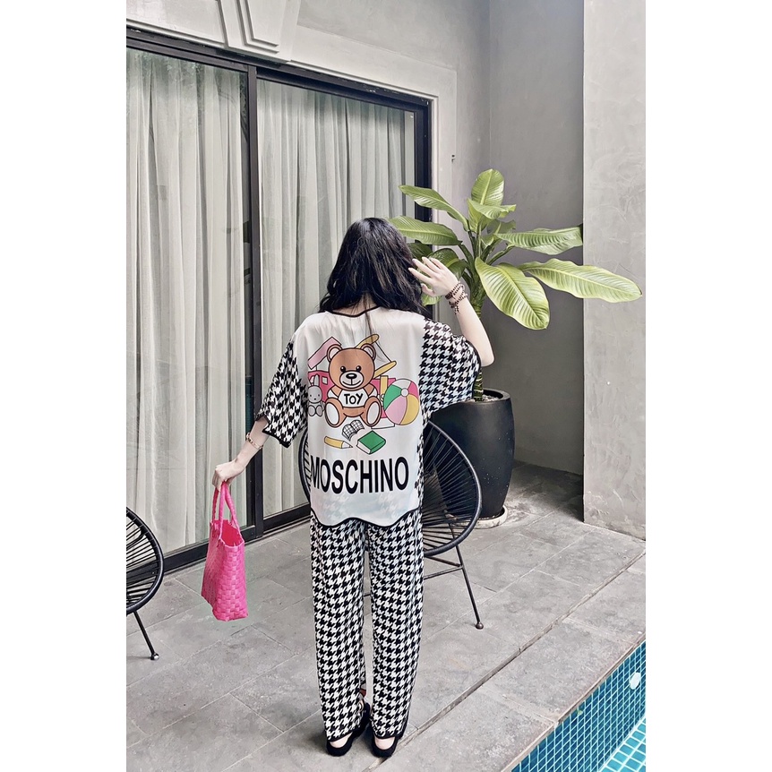 ĐỒ BỘ NGỦ DÀI NỮ SET LỤA BỘ NGẮN TAY THỜI TRANG NỮ (HÀNG CHẤT LƯỢNG)