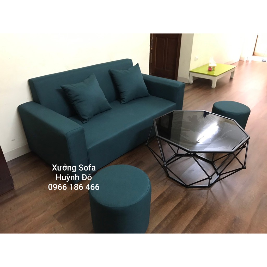 Bộ Bàn Ghế Sofa nỉ hàng đẹp giá rẻ có bàn