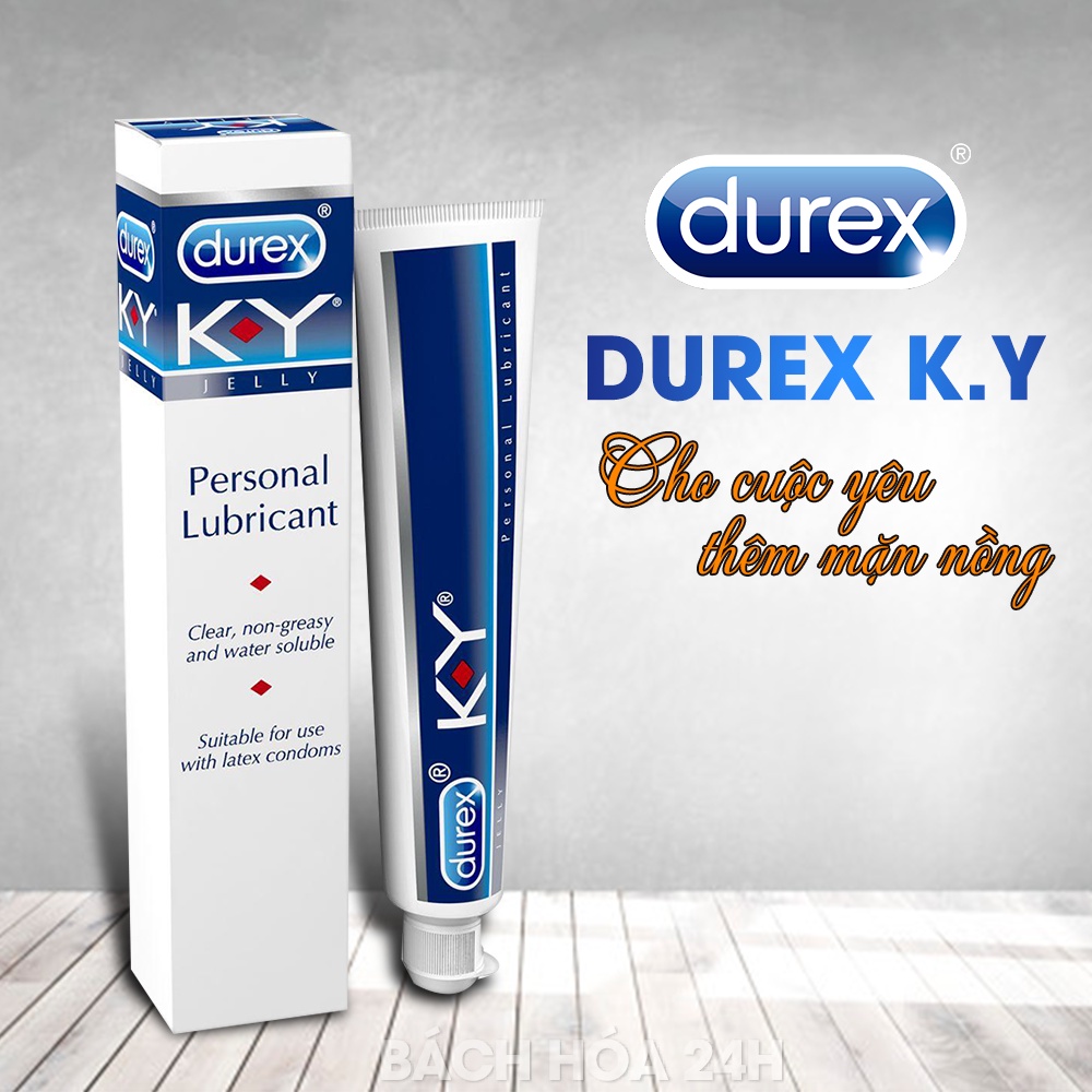 Gel Bôi Trơn Durex KY [Chính Hãng] Siêu Khoái Cảm, Chị Em Ko Còn Hạn Hán Nước Non Ngập Tràn