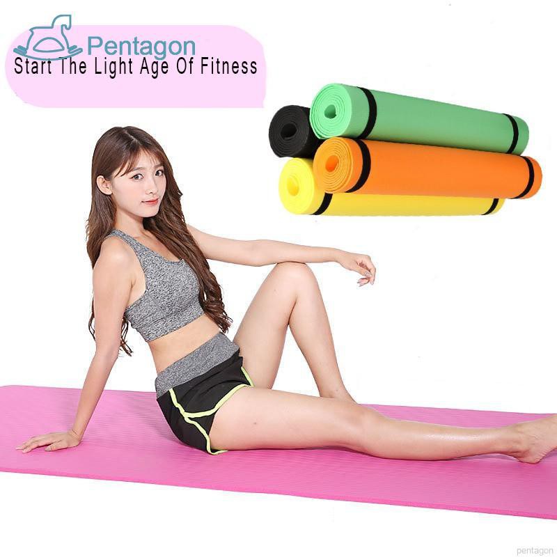 Thảm Tập Yoga Chống Trượt Dày 4mm