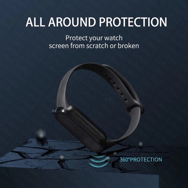 Ốp Bảo Vệ Màn Hình 3D Cho Xiaomi Mi Band 6 5 4 3 / Xiaomi Miband 6 5