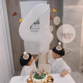 BÓNG SỐ DECOR SINH NHẬT HÀN QUỐC - NHÀ ANN