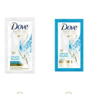 Combo 100 gói Dầu gội Dove Bồng bềnh - Dầu xả Dove bồng bềnh