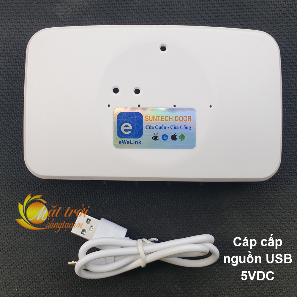 Bộ phát sóng điều khiển cửa cuốn wifi qua điện thoại Ewelink