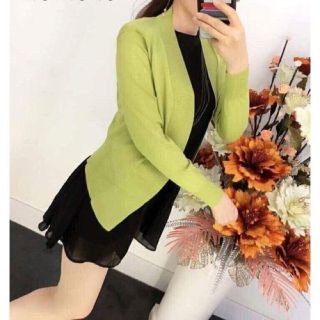 Áo khoác len vạt chéo cao cấp