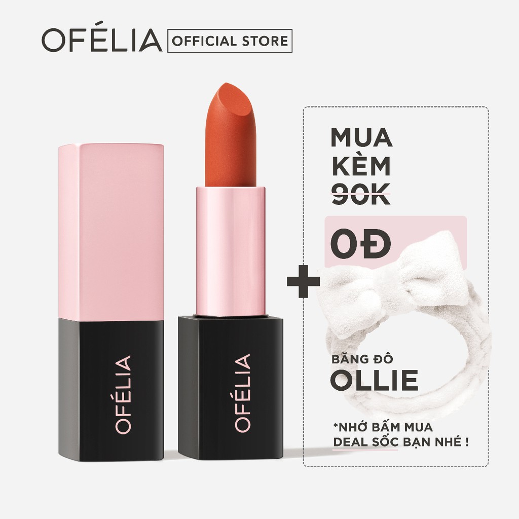 Son Thỏi Màu First Love - OFÉLIA Matte Lipstick (3.5g)