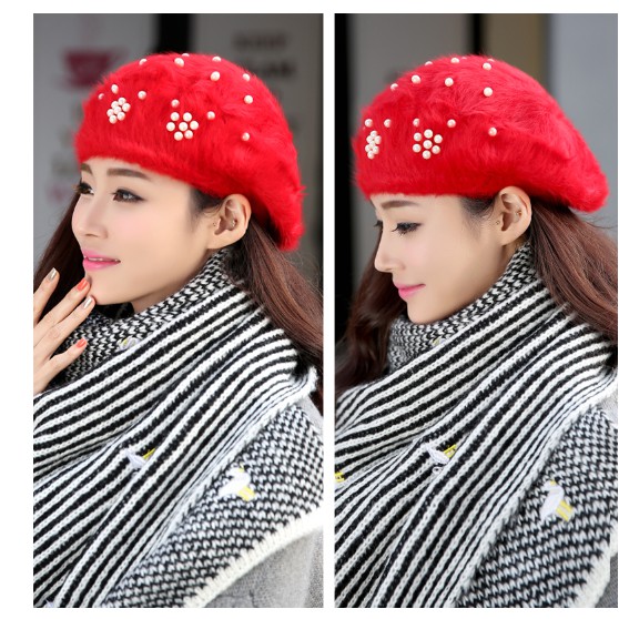 Nón beret mũ bêre nữ đẹp thời trang Hàn Quốc