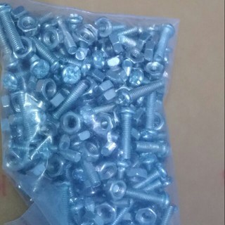 Gói 500 Ốc Vít 3mm dài 10 mm (500 vít + 500 bulong)
