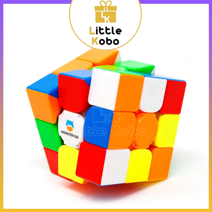 Rubik 3x3 Gan Monster Go AI Bluetooth Smart Cube Rubic Điện Tử Có Nam Châm Đồ Chơi Trí Tuệ Trẻ Em Tư Duy