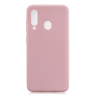 For samsung a20e a20 a30 a40 solid color matte soft case