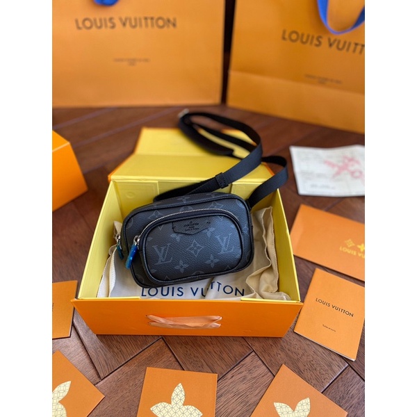 Túi đeo chéo LV Louis-Vuitton* mini da thật cao cấp chuẩn Au nhập khẩu mới nhất 2022 fullbox
