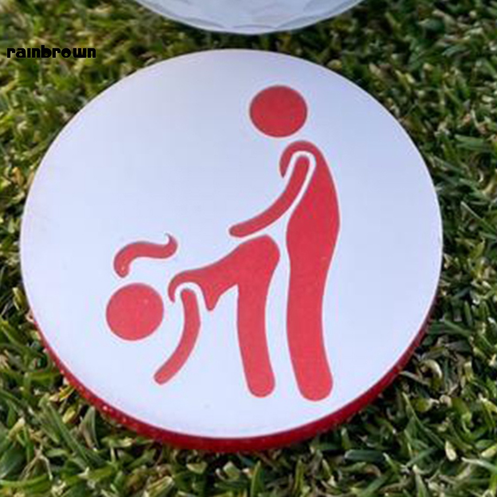 / Rb / Dụng Cụ Đánh Dấu Vị Trí Bóng Golf Bằng Gỗ Sáng Tạo Có Thể Tháo Rời Cho Hoạt