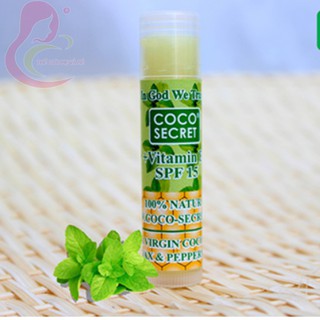 Son dưỡng môi dầu dừa, sáp ong Coco Secret