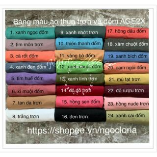 Áo thun AGE2X Size L