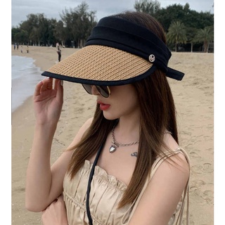 Mũ Cói Nửa Đầu Chống Nắng Kiểu Dáng Trẻ Trung