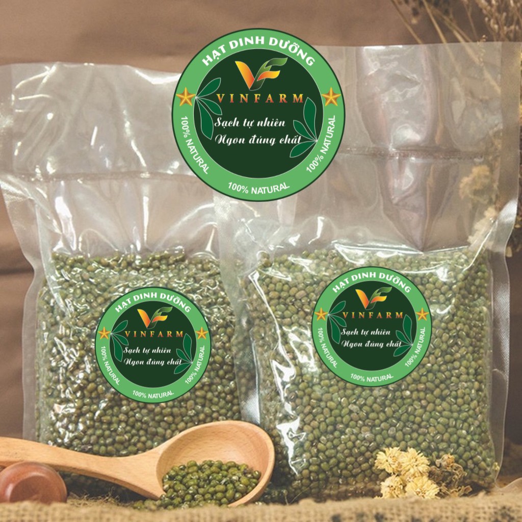 500g Đậu Xanh Organic Thuần Chủng