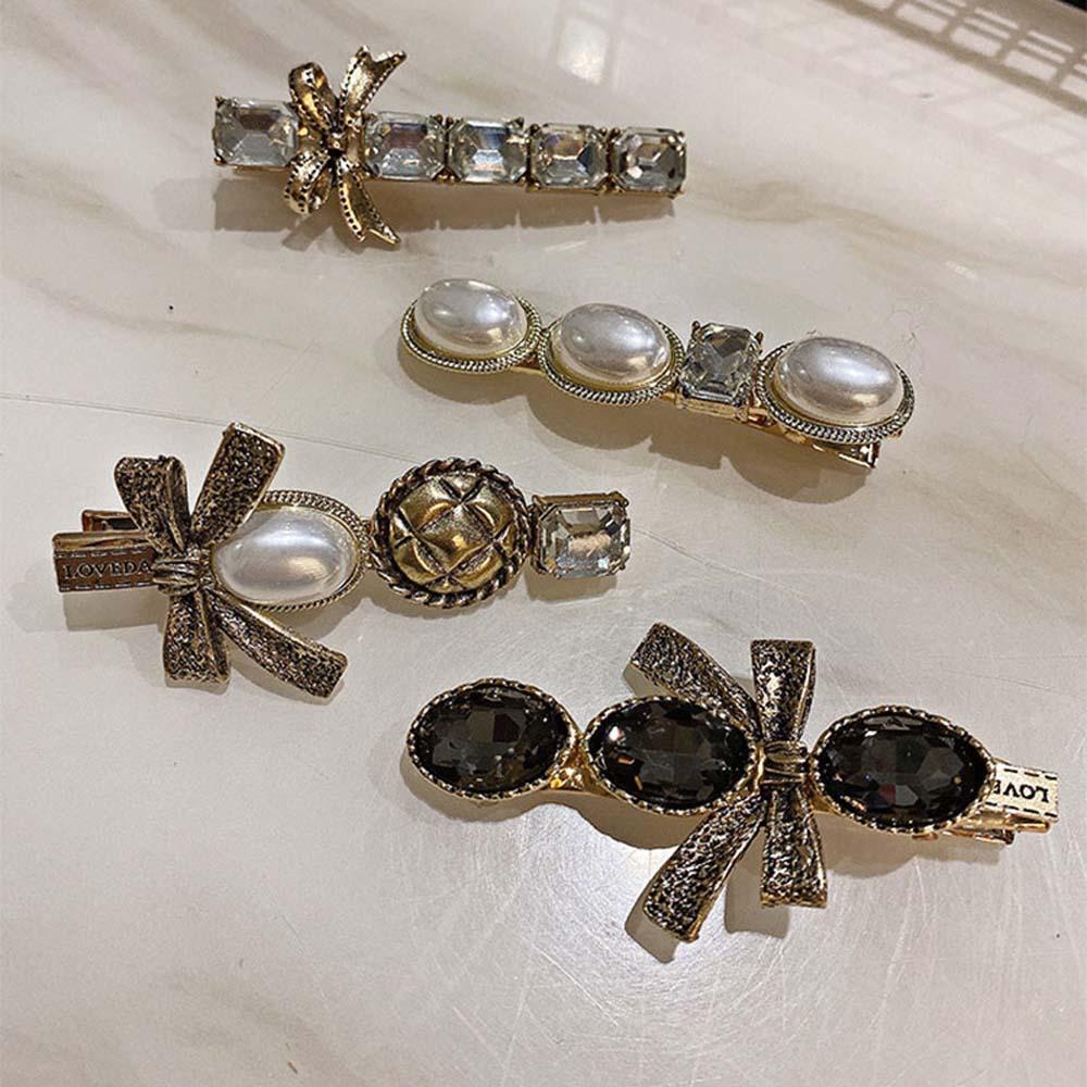 Kẹp Tóc Hình Nơ Phong Cách Hàn Quốc Ngọt Ngào Cho Nữ