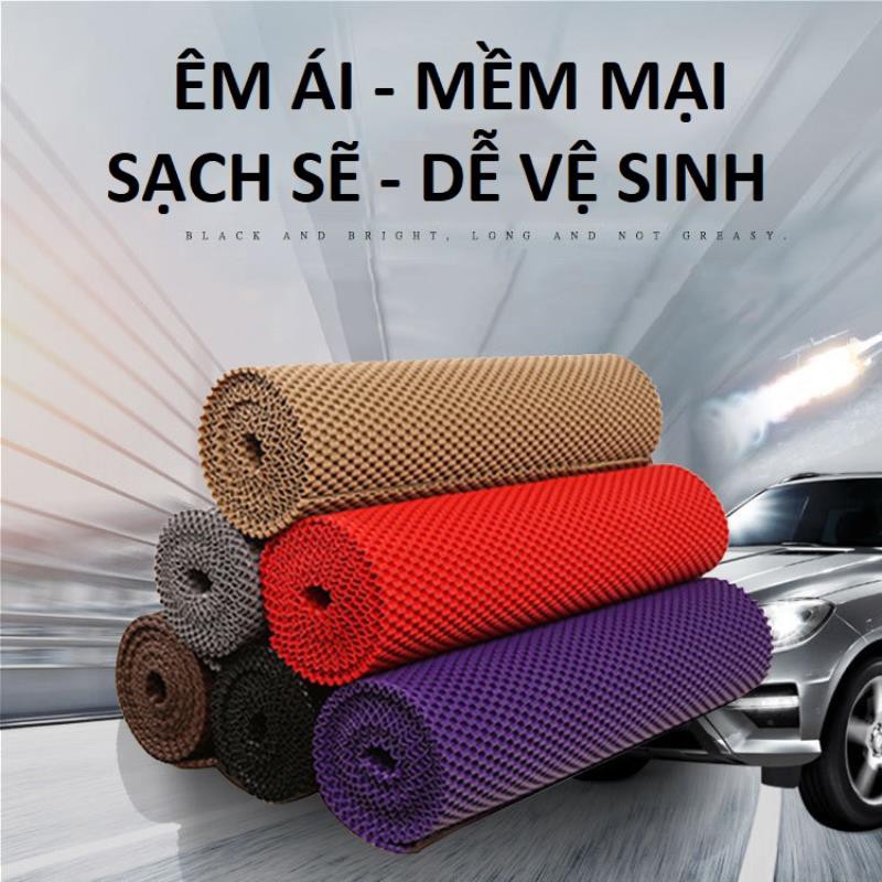 Thảm lót sàn ô tô T25.3 50x150 cm, Thảm Lót Cốp Ô Tô, Lót Khoang Hành Lý, Lót Sàn Xe