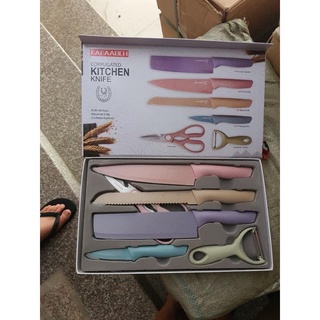 BỘ DAO KÉO 6 MÓN LÚA MẠCH SỊN SÒ SIÊU SẮC BÉN