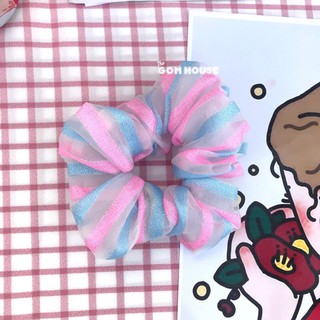 Cột tóc nhiều màu - scrunchies Bling Bling