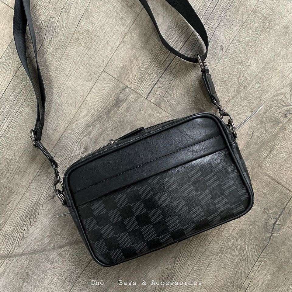 Túi đeo chéo da PU cao cấp, chống nước tuyệt đối T1915 | BigBuy360 - bigbuy360.vn