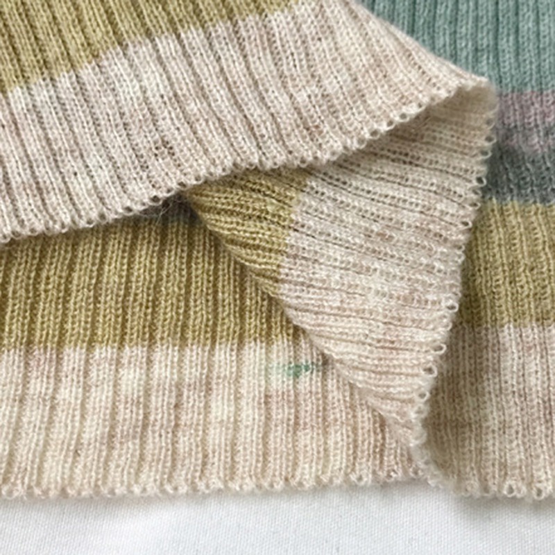 Áo Thun Croptop Dệt Kim Cổ Vuông Tay Ngắn Họa Tiết Kẻ Sọc Nhiều Màu Sắc Thời Trang Cổ Điển Thoáng Khí Cho Nữ