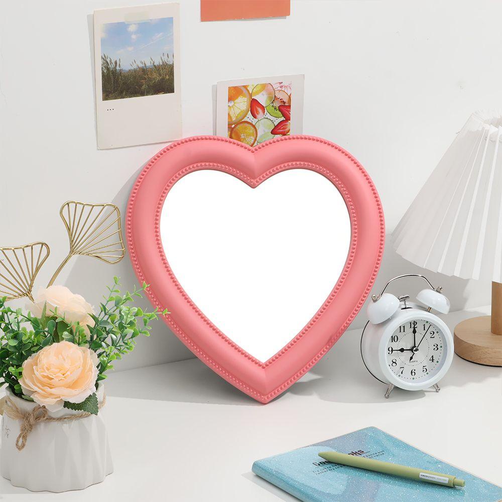 Gương Trang Điểm Trái Tim Dễ Thương Dùng Làm Quà Tặng Cho Bạn Gái