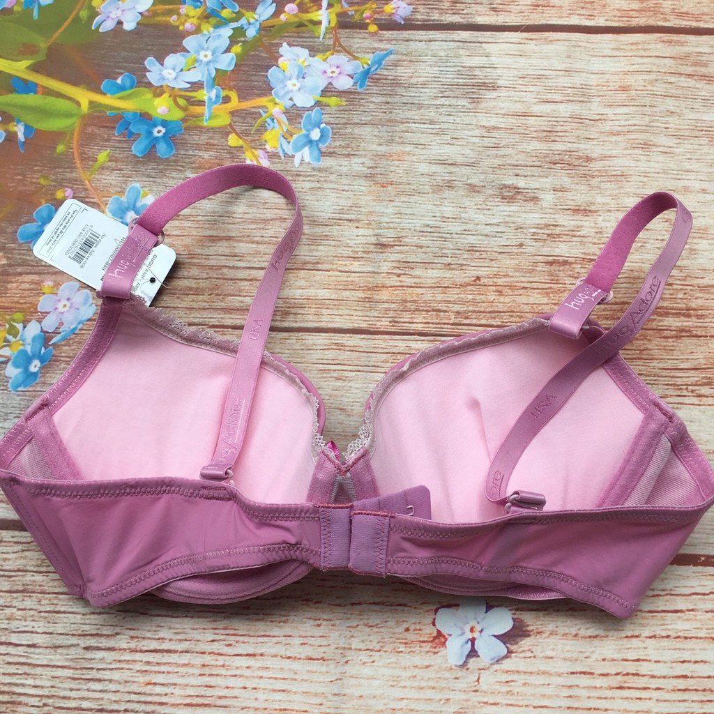 ÁO LÓT HUG Trơn viền ren - ALN09